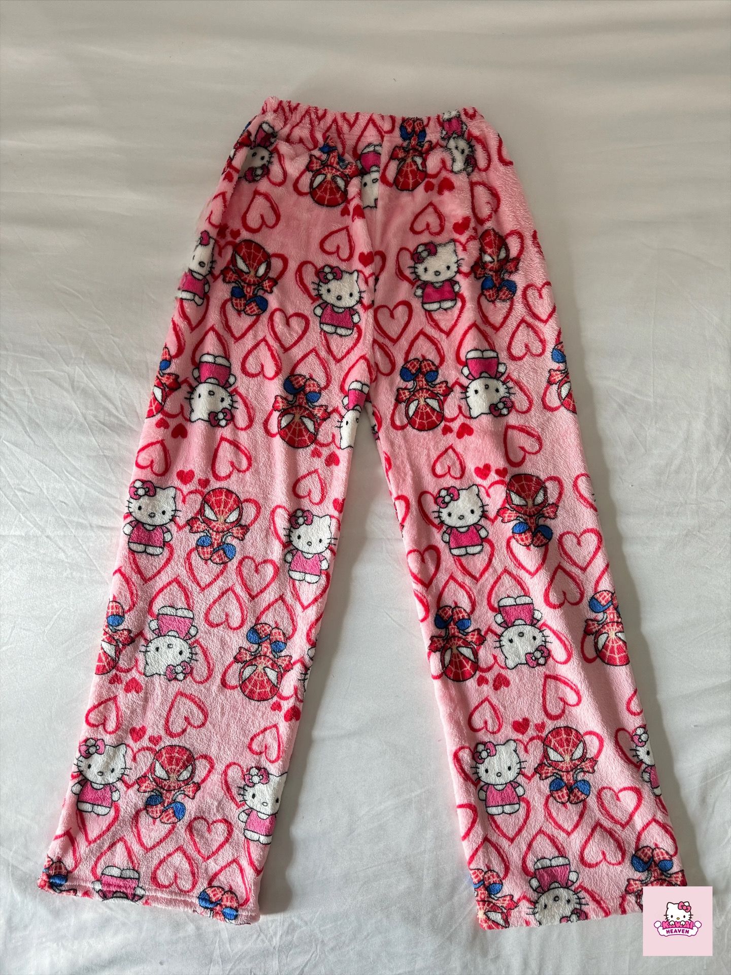 Hello Kitty x Spiderman Pajamas