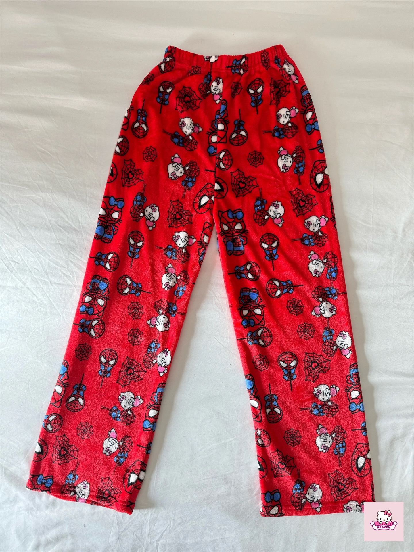 Hello Kitty x Spiderman Pajamas