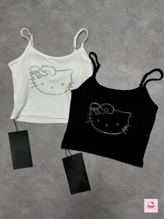 Hello Kitty Rhinestone Tank Top