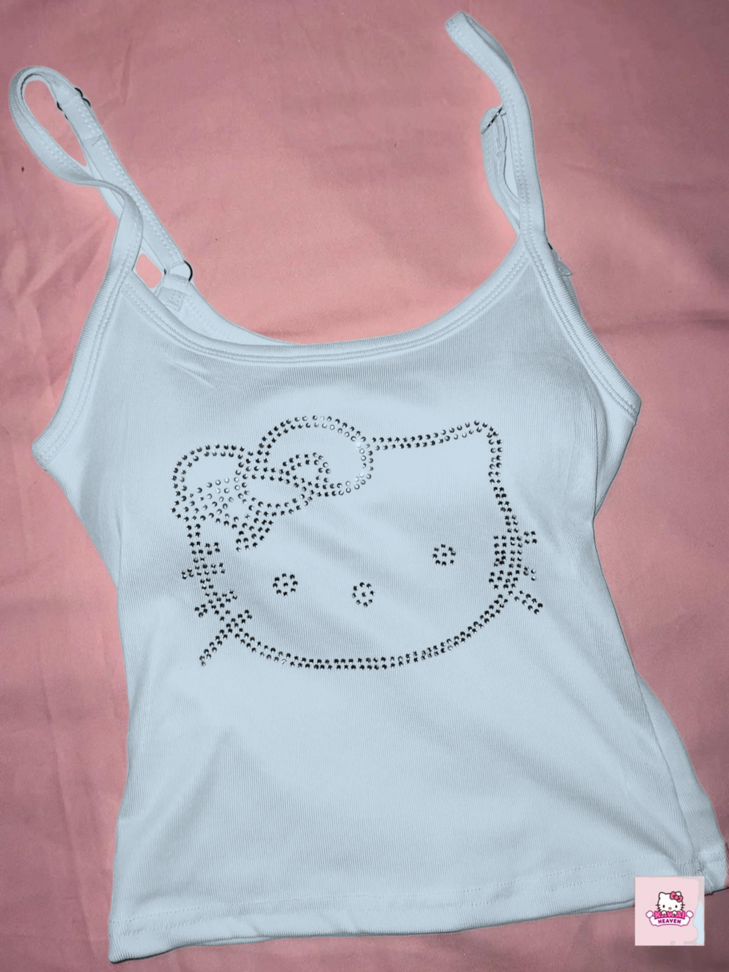 Hello Kitty Rhinestone Tank Top